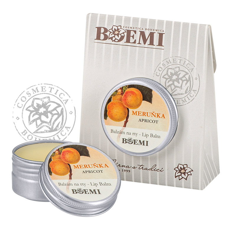 Balzám na rty Meruňka 15ml