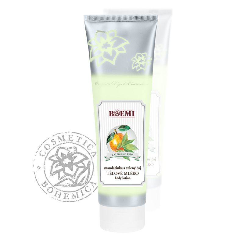 Tělové mléko Mandarinka a zel. čaj 150ml